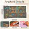 5D Bookshelf & Blooms Large Diamond Art Kit for Adults – 27.5 x 15.7 Inch Cozy Library Diamond Painting with Books & Flowers, DIY Full Drill Gem Craft Kit, Gift for Book Lovers & Beginners